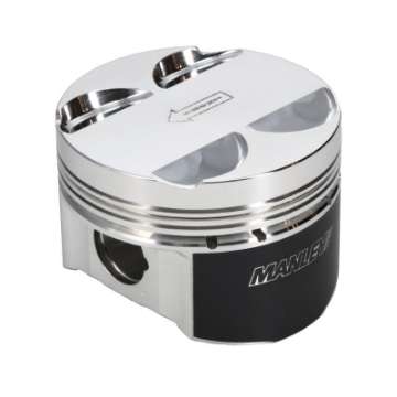 Picture of Manley 16+ Nissan VR30DDTT 86mm Bore 10:1 CR -3-5cc Dome Flat Top Piston w- Rings SINGLE