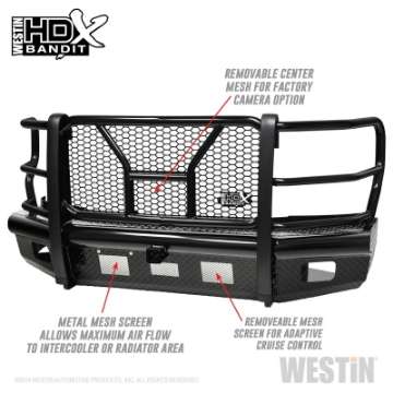 Picture of Westin-HDX Bandit 17-19 Ford F-250 - F-350 Front Bumper - Textured Black