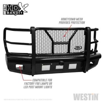 Picture of Westin-HDX Bandit 17-19 Ford F-250 - F-350 Front Bumper - Textured Black