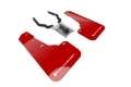 Picture of Rally Armor 18-23 Subaru Crosstrek Red Mud Flap w-White Logo Front Only