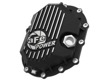 Picture of AFE Power 11-18 GM 2500-3500 AAM 9-25 Axle Front Differential Cover Black Machined Street Series