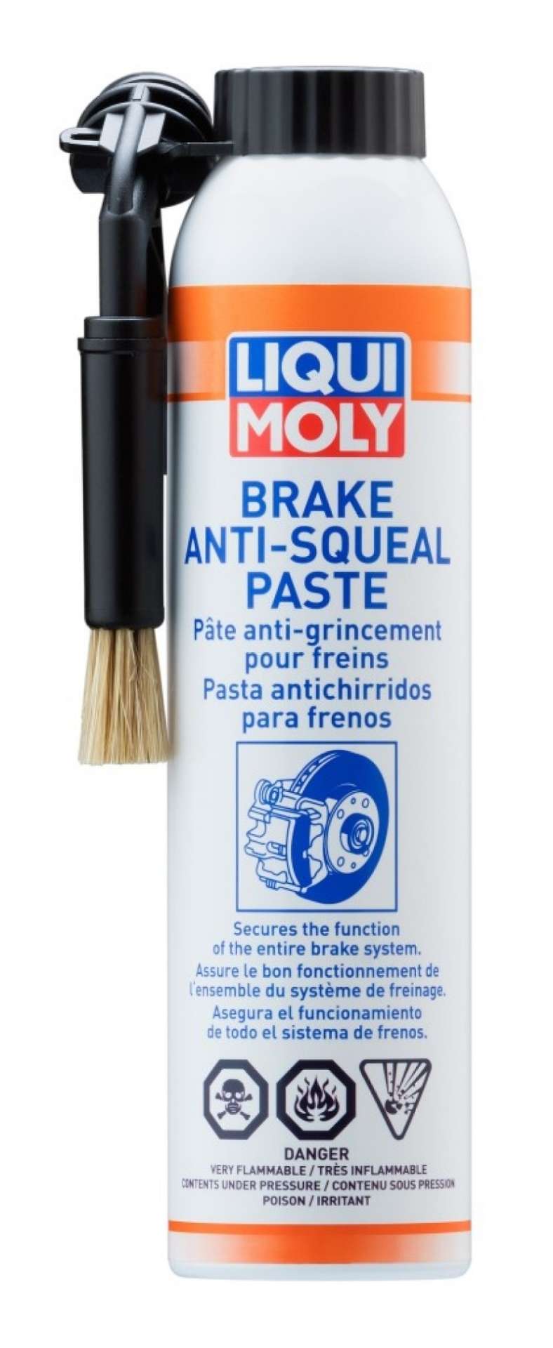 Picture of LIQUI MOLY 200mL Brake Anti-Squeal Paste Can w- Brush - Single