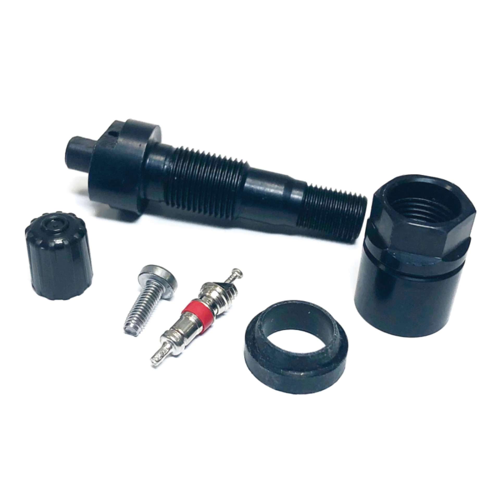 Picture of Schrader TPMS Service Pack - Black Anodized Stem and Nut - Fits EZ-sensors - 10 Pack