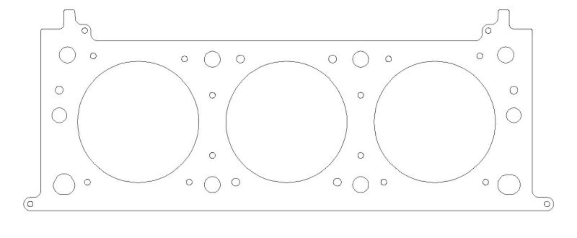 Picture of Cometic GM 3-1L 60 Deg V6 L82 91mm Bore -051in MLS Head Gasket