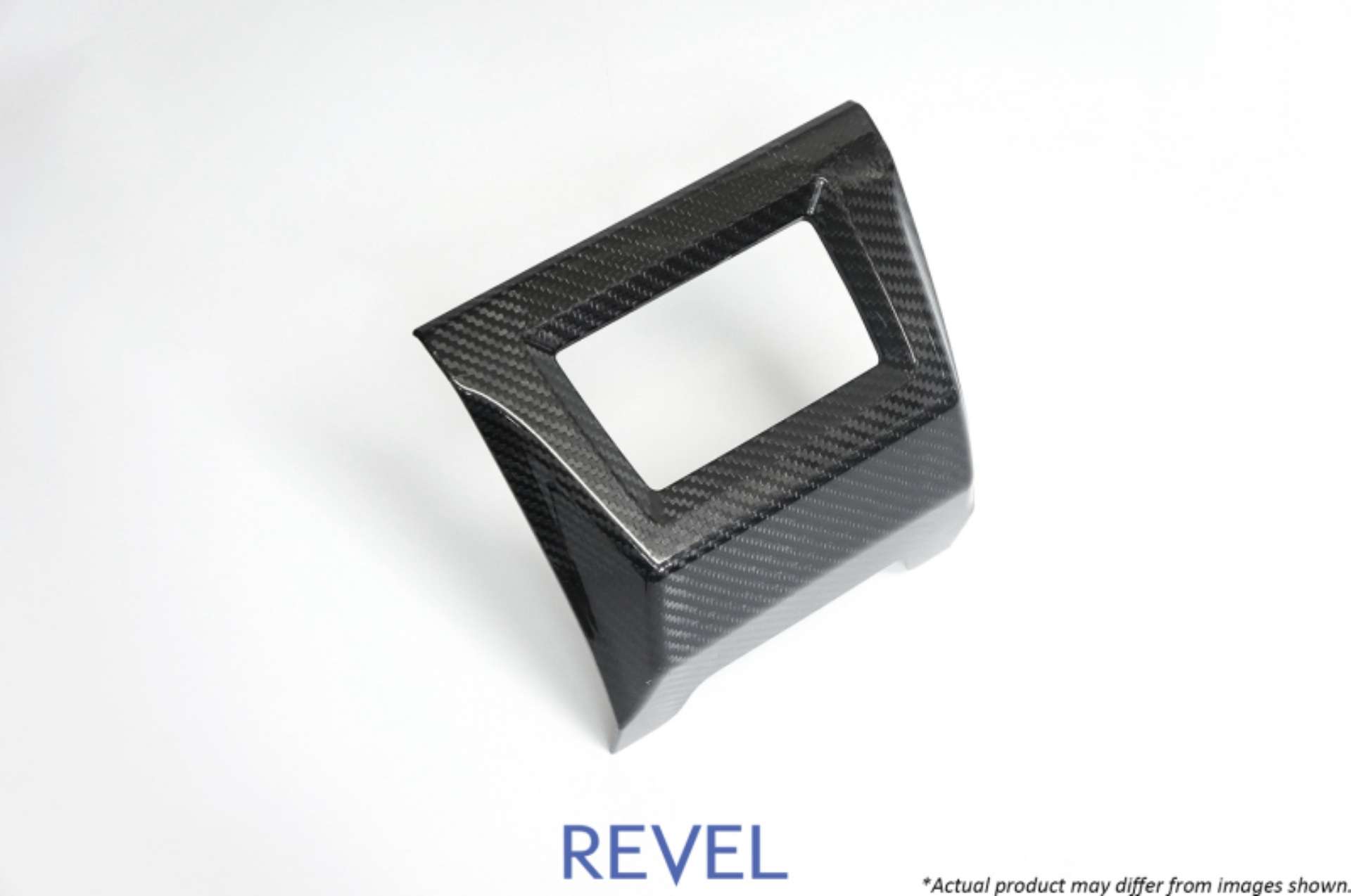 Picture of Revel GT Dry Carbon Rear Fog Light Cover 15-18 Subaru WRX-STI - 1 Piece