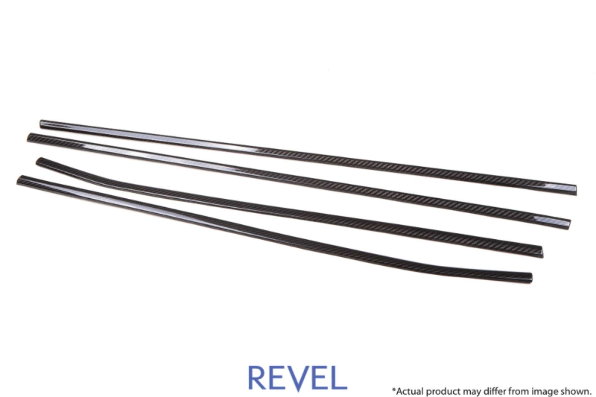 Picture of Revel GT Dry Carbon Window Outer Trim FL-FR-RL-RR 15-18 Subaru WRX-STI - 4 Pieces