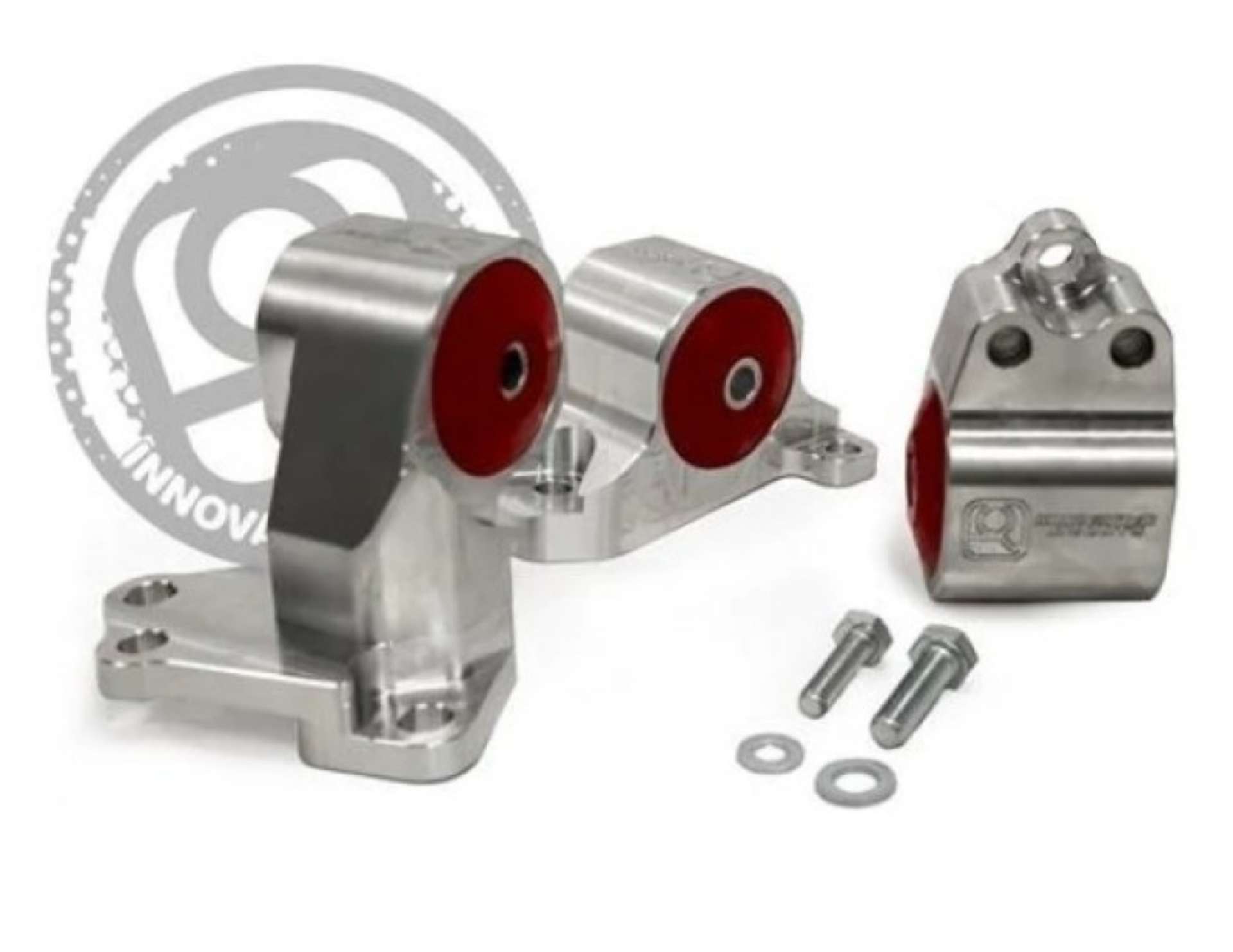 Picture of Innovative 94-01 Acura Integra Billet Conversion Silver Aluminum Mount Kit B-D Series 85A Bushings