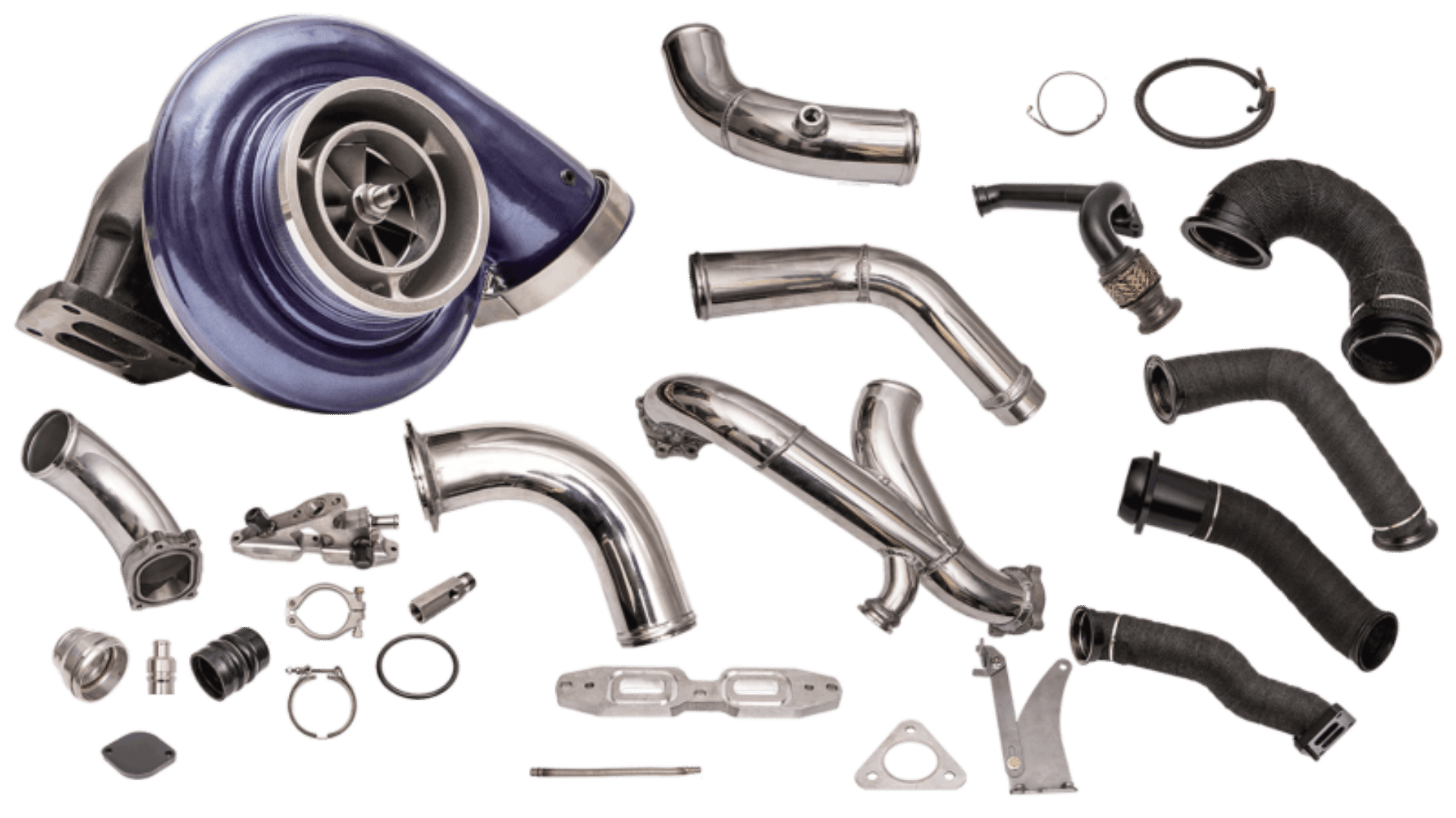 Picture of ATS Diesel Aurora 6000 Plus Compound Turbo Kit - 2015+ Ford 6-7L Powerstroke