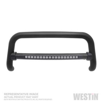 Picture of Westin 2019 Ram 1500 Excl- Classic and Rebel Contour LED DRL Bull Bar - Textured Black