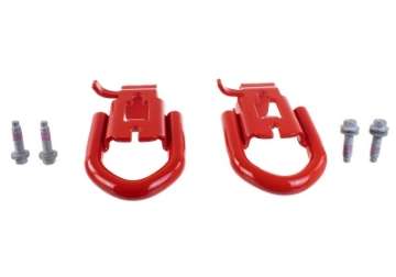 Picture of Ford Racing 2019 Ford Ranger Front Tow Hooks - Pair - Red