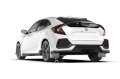 Picture of Rally Armor 17-21 Honda Civic Sport-Sport Touring White UR Mud Flap w-Red Logo