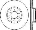 Picture of StopTech 01-06 BMW M3 Drilled Left Front CRYO Rotor