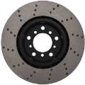 Picture of StopTech 01-06 BMW M3 Drilled Left Front CRYO Rotor