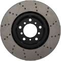 Picture of StopTech 01-06 BMW M3 Drilled Right Front CRYO Rotor