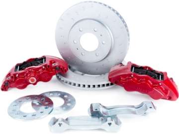 Picture of Alcon 09-20 F-150-Raptor Gen1-2 347x36mm Rotors 6-Piston Red Front Brake Kit Requires alcAC011507NAN