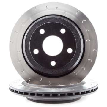 Picture of Alcon 2007+ Jeep JK-JL 330x22mm Rotors 4-Piston Red Calipers Rear Brake Kit Includes Brake Lines