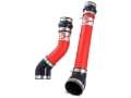 Picture of aFe Bladerunner Intercooler Tubes Hot & Cold Side 3-5in 94-02 Dodge Diesel Trucks L6-5-9L td - Red