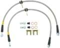 Picture of StopTech 05-07 LGT-LGT Spec B Stainless Steel Front Brake Lines