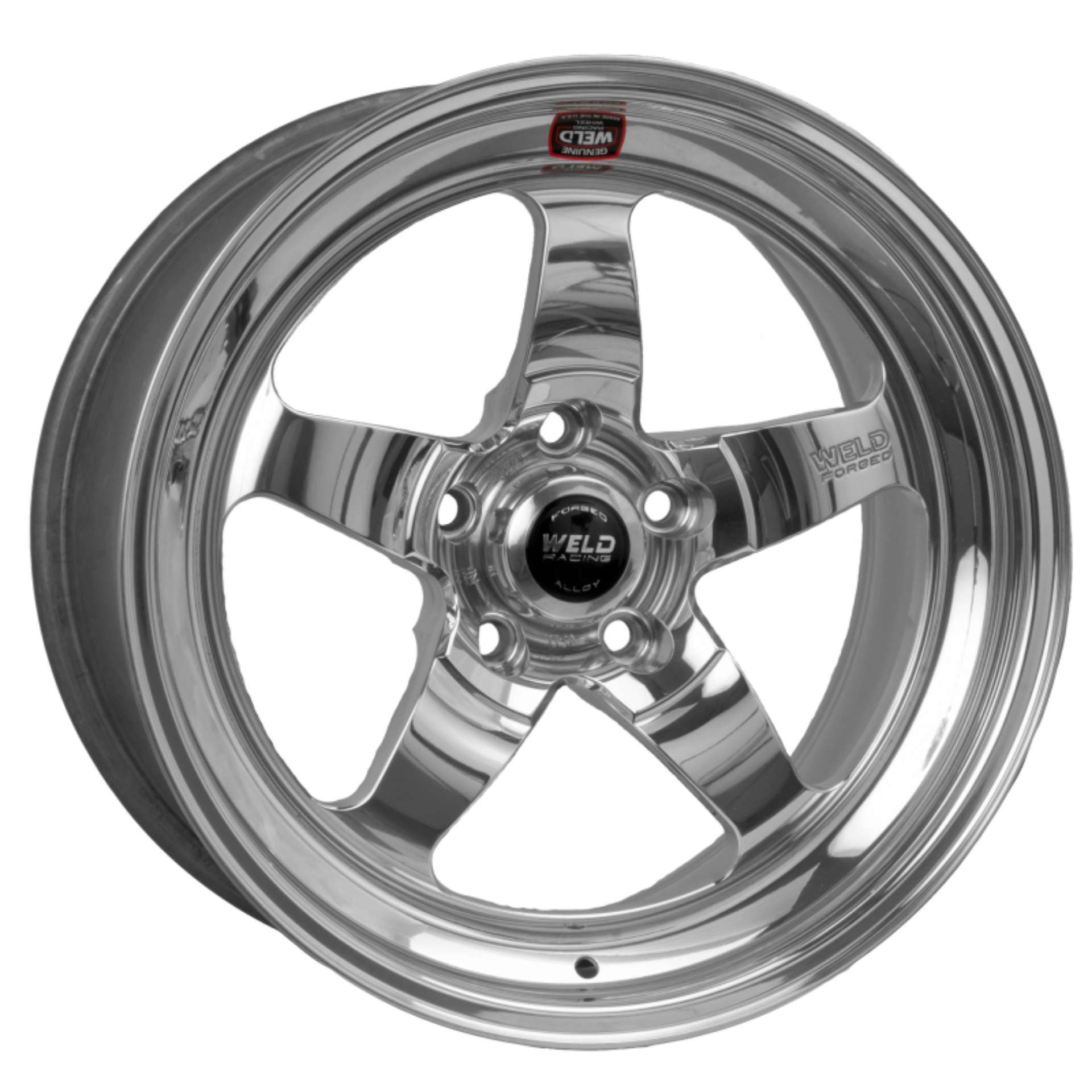 Picture of Weld S71 18x9-5 - 5x4-5 BP - 6-7in- BS Polished Wheel Medium Pad - Non-Beadlock