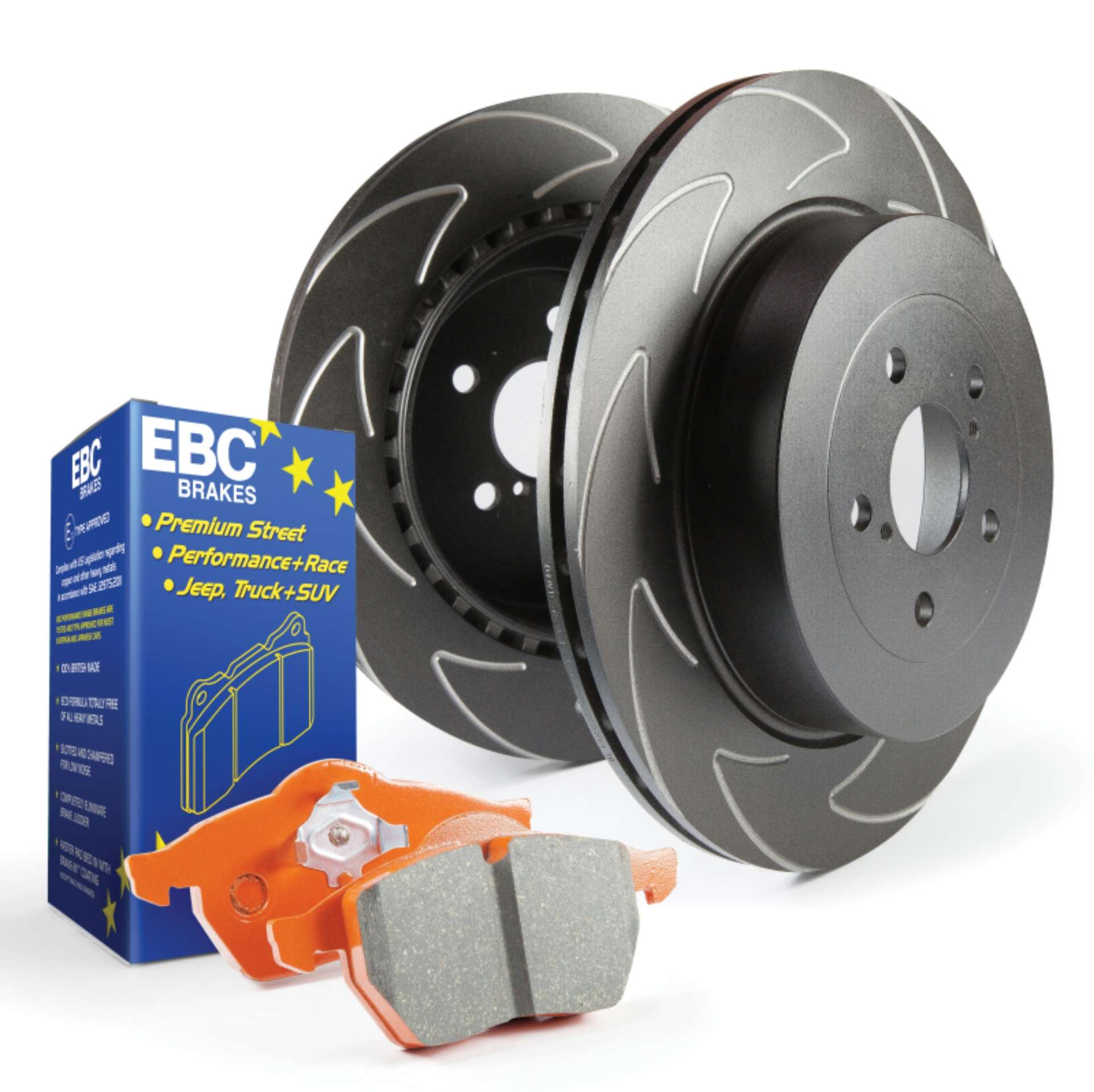 Picture of EBC S7 Kits Orangestuff Pads and BSD Rotors