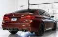 Picture of AWE Tuning 18-19 BMW F90 M5 SwitchPatch Cat-Back Exhaust- Black Diamond Tips