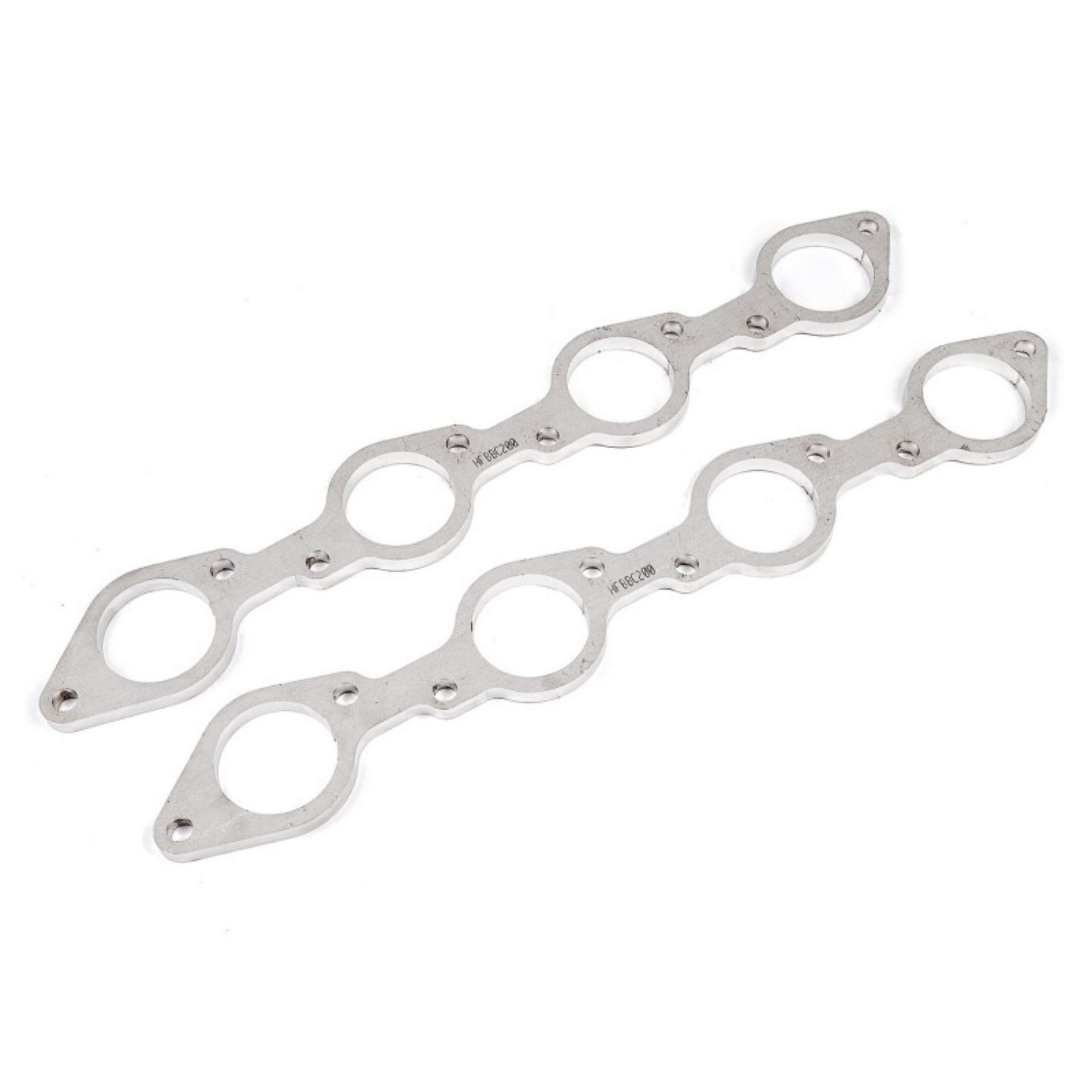 Picture of Stainless Works Big Block Chevy Round Port Header 304SS Exhaust Flanges 1-3-4in Primaries