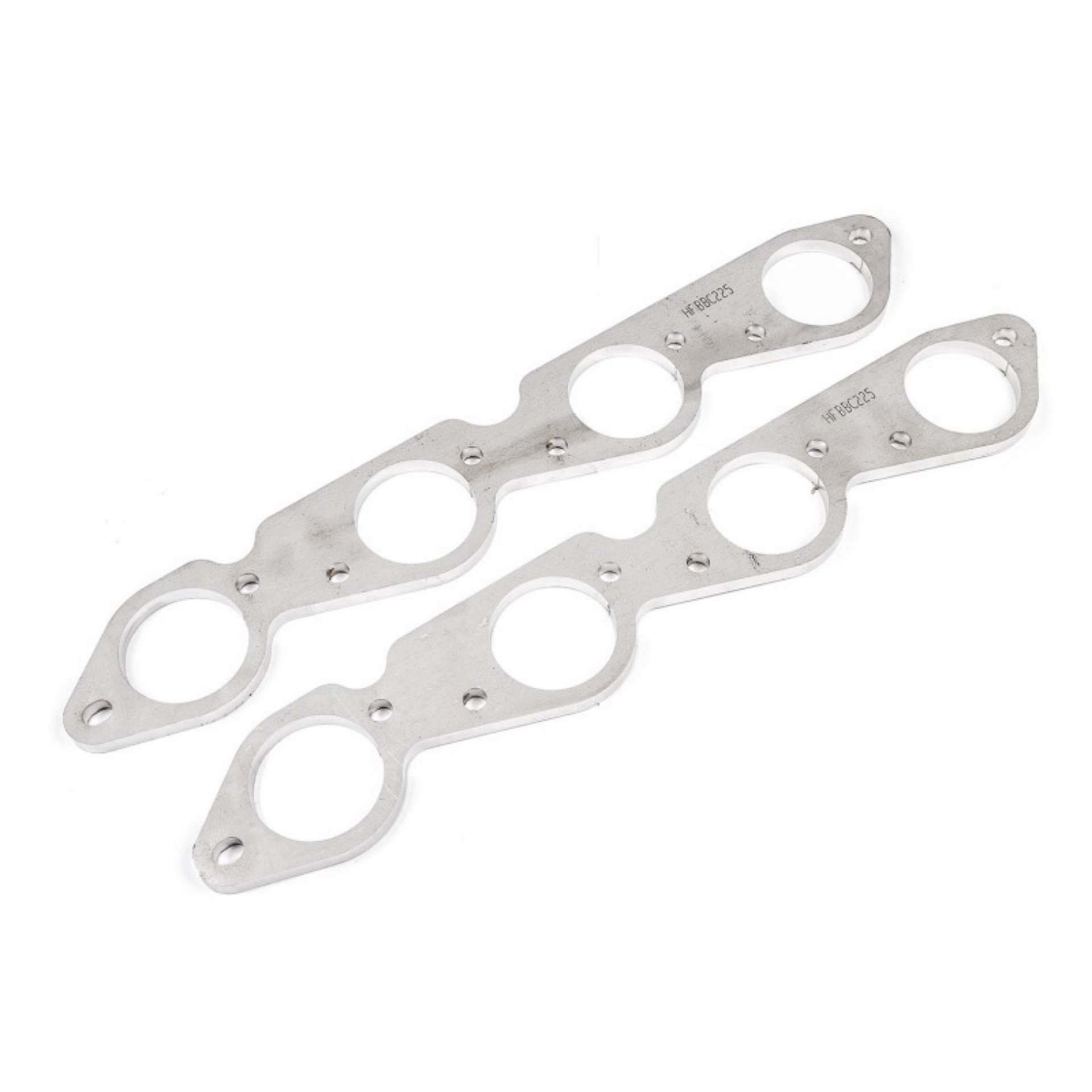 Picture of Stainless Works Big Block Chevy Round Port Header 304SS Exhaust Flanges 2-1-4in Primaries