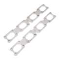 Picture of Stainless Works Chevrolet LT5 Flat Rectangular Port Header 304SS Exhaust Flanges 2in Primaries