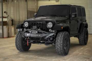 Picture of Addictive Desert Designs 07-18 Jeep Wrangler JK Stealth Fighter Front Bumper w- Winch Mount