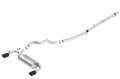 Picture of Borla 16-18 Ford Focus RS 2-3L MT AWD ATAK Catback Exhaust w- Black Chrome Tip