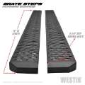 Picture of Westin Grate Steps Running Boards 75 in - Textured Black