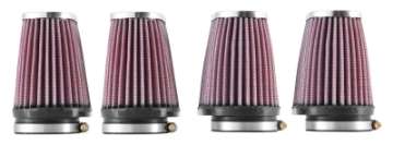 Picture of K&N Universal Clamp-On Air Filter 2-1-8in Flange 4x3in-B 3x2in-T 4in-L