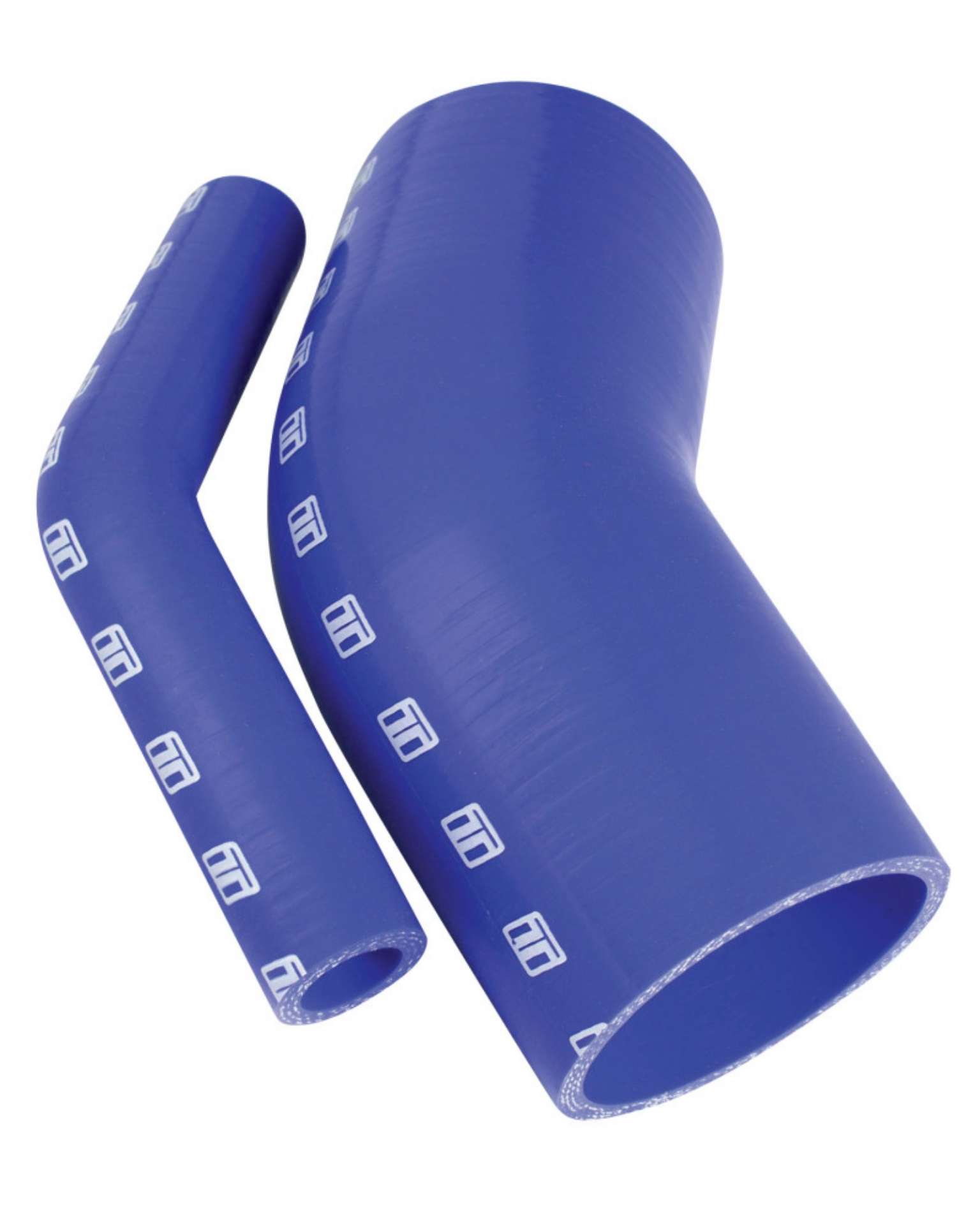 Picture of Turbosmart 45 Elbow 2-00 - Blue Silicone Hose