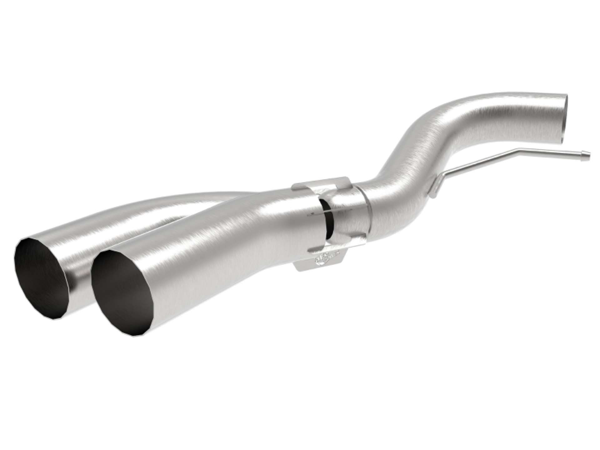 Picture of aFe Rebel DPF-Back 409 SS Exhaust System w-Dual Polished Tips 18-19 Ford F-150 V6 3-0L td