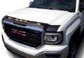 Picture of AVS 2014-2018 GMC Sierra 1500 Aeroskin Low Profile Hood Shield w- Lights - Black