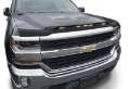 Picture of AVS 2016-2018 Chevy Silverado 1500 Aeroskin Low Profile Hood Shield w- Lights - Black