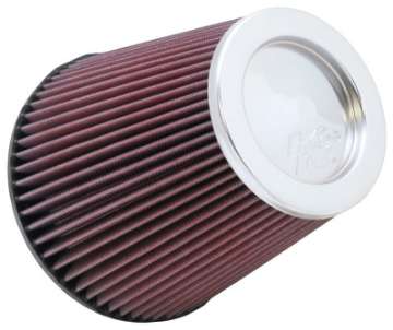 Picture of K&N Round Tapered Universal Air Filter 6 inch Flange 7 1-2 inch Base 5 inch Top 7 1-2 inch Height