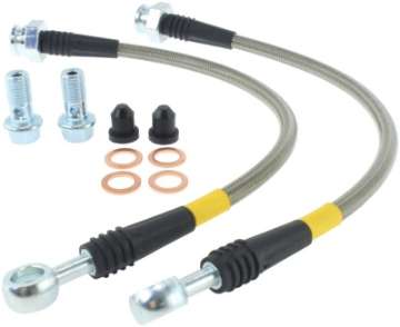 Picture of StopTech 89-98 Nissan 240SX OE Upgrade Stainless Steel Rear Brake Lines