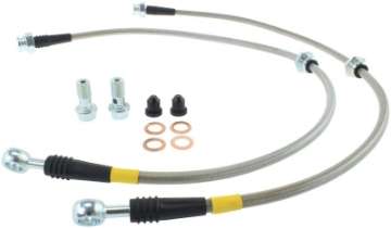 Picture of StopTech 03-08 Infiniti FX35-FX45-FX50 Stainless Steel Front Brake Lines