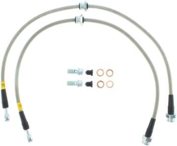 Picture of StopTech 03-08 Infiniti FX35-FX45-FX50 Stainless Steel Front Brake Lines