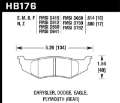 Picture of Hawk SRT4 HP+ Street Rear Brake Pads