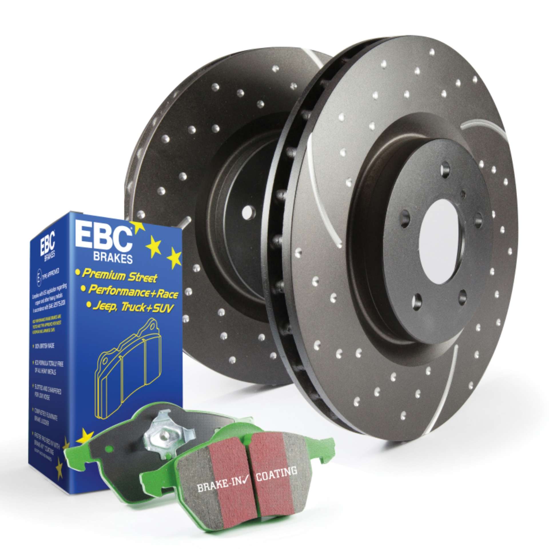 Picture of EBC S10 Kits Greenstuff Pads and GD Rotors