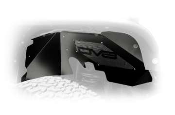 Picture of DV8 Offroad 07-18 Jeep Wrangler JK Front Aluminum Inner Fender - Black