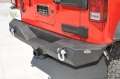 Picture of DV8 Offroad 07-18 Jeep Wrangler JK Steel Mid Length Rear Bumper