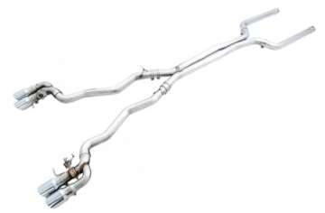 Picture of AWE Tuning 18-19 BMW M5 F90 4-4T AWD SwitchPath Cat-back Exhaust - Chrome Silver Tips