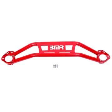 Picture of BMR 08-18 Dodge Challenger Front Strut Tower Brace - Red Twin Tube Design