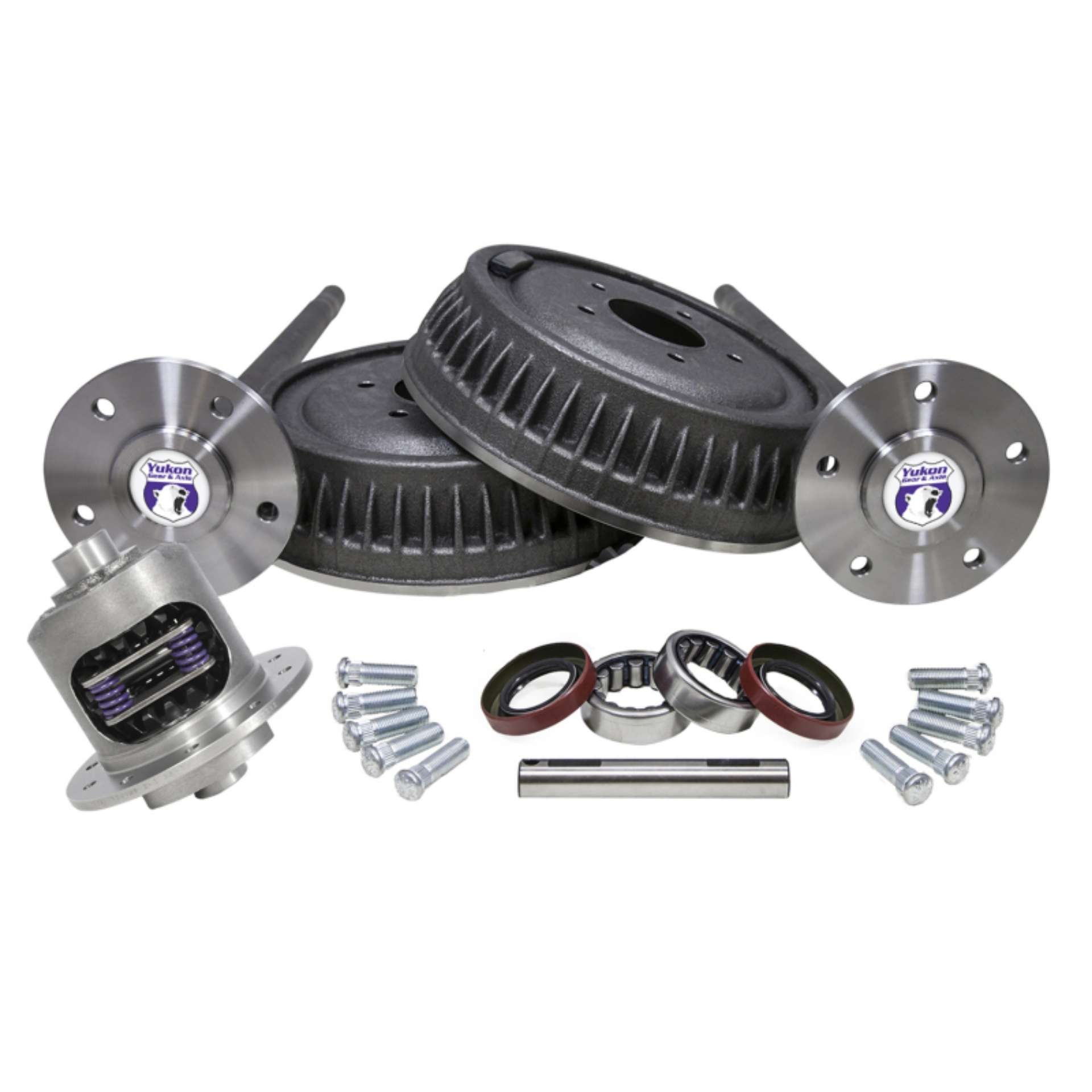 Picture of Yukon Gear 63-69 GM 12-bolt Truck 5 Lug Conversion Kit w- Dura Grip Positraction