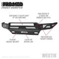 Picture of Westin 16-19 Chevy-GMC  Silverado-Sierra 1500 Pro-Mod Front Bumper