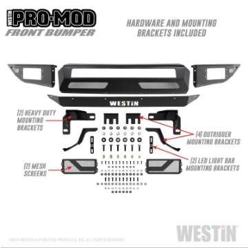 Picture of Westin 15-17 Ford F-150 Pro-Mod Front Bumper