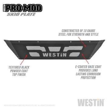 Picture of Westin 10-19 Dodge Ram 2500-3500 Old Body Style Pro-Mod Skid Plate